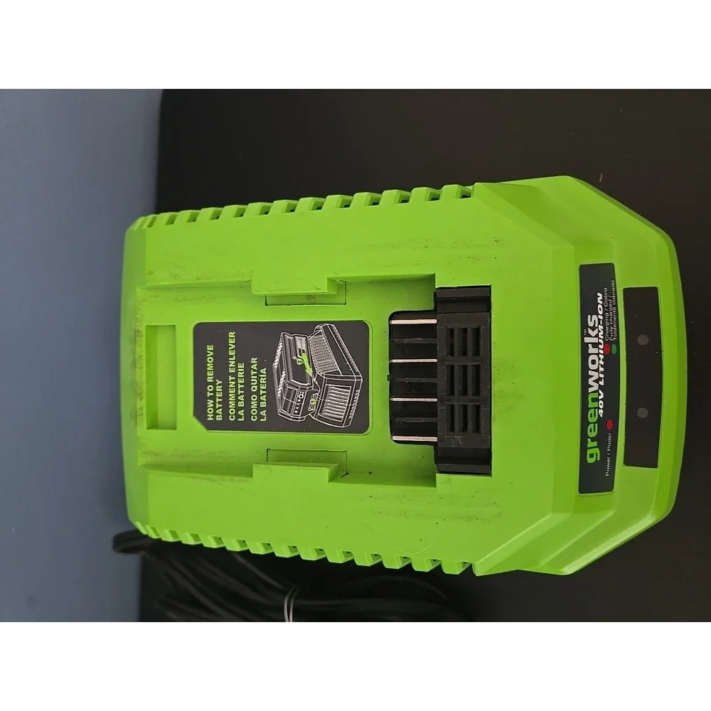 GreenWorks 40V Lithium-ion Battery Charger G-MAX Green 29482